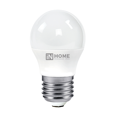 Лампа светодиодная LED-ШАР-VC 8Вт 230В Е27 3000К 760Лм IN HOME