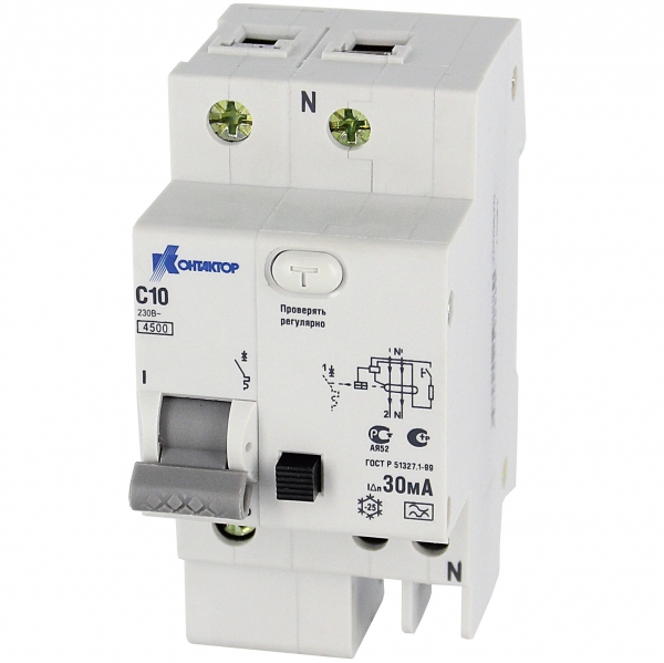АВДТ-063Про, 1P+N, 25А, Idn-30mA, тип А АВДТ-063Про, 1P+N, 25А, Idn-30mA, тип А