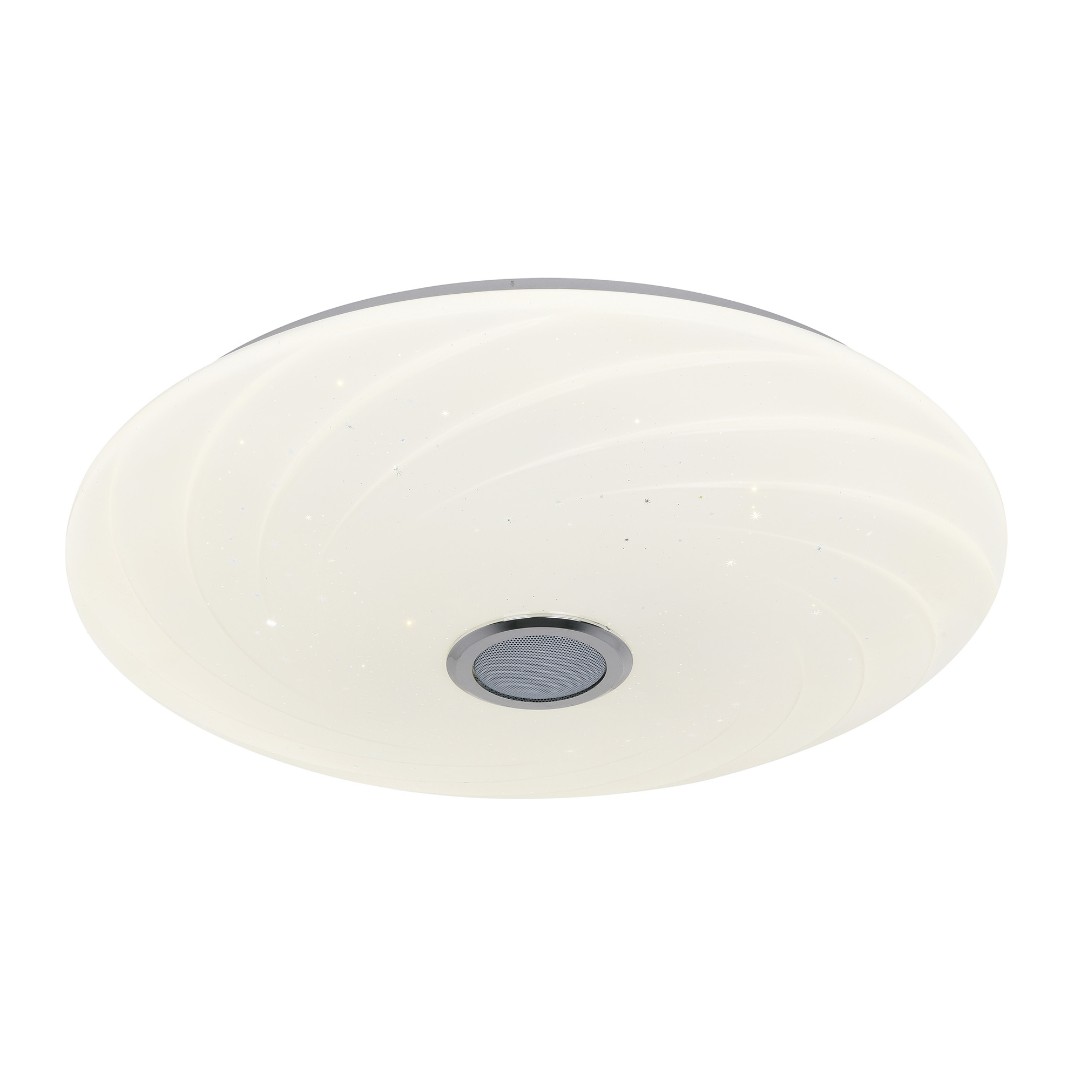 ULI-D291 72W/SW+RGB/50 MERCURY Cветильник светодиодный накладной. Диммируемый. Пульт ДУ (в/к). Встро
