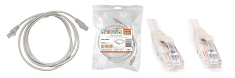 Патч-корд народный U/UTP Cat 5e 4PR 24AWG PVC, литой 0,5 м, серый Патч-корд народный U/UTP Cat 5e 4PR 24AWG PVC, литой 0,5 м, серый